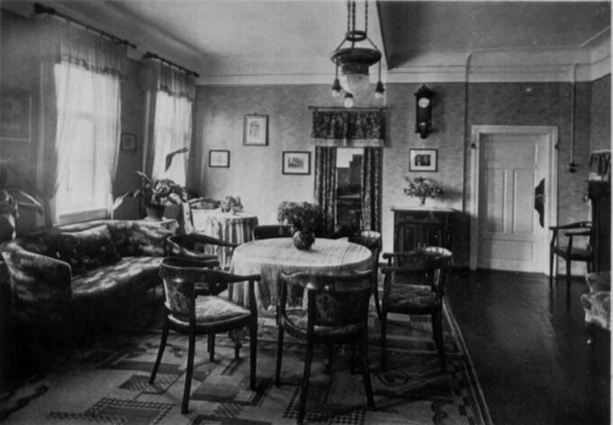 Foto von der Stube des Stammhauses