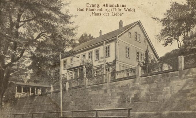 Fotografie vom Haus der Liebe in Bad Blankenburg
